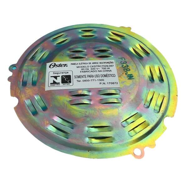 Chapa Inferior Da Panela De Arroz Oster CKSTRC7029 ID 31770