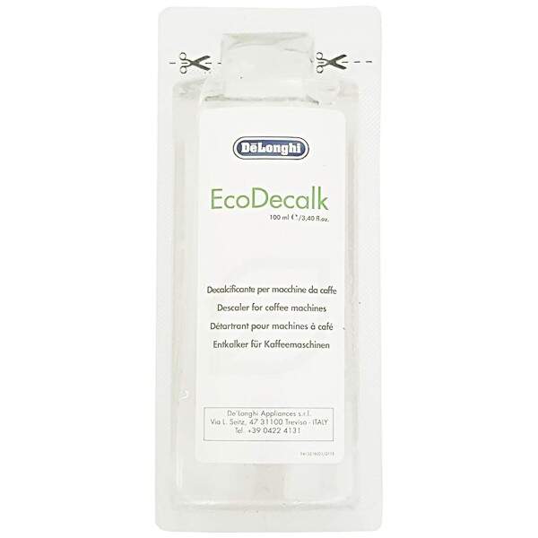 Descalcificante Original DeLonghi Unitrio 100ml Para Cafeteiras e Mquinas de Caf Expresso Delonghi Jura Saeco...R6594
