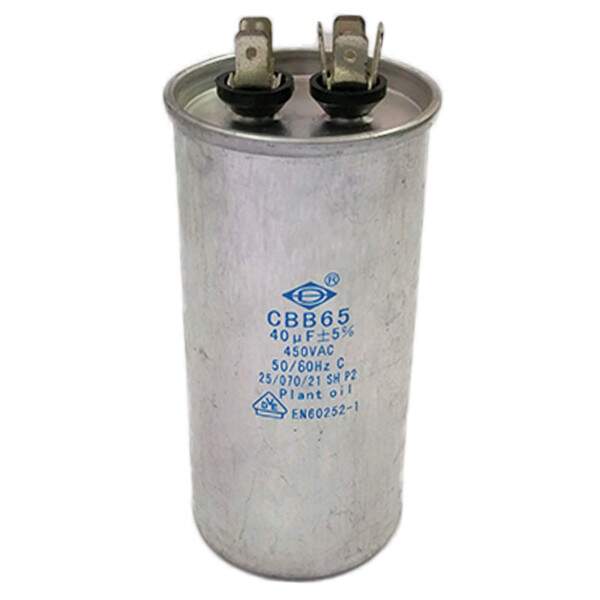 Capacitador 40uf 450v Para Ar Condicionado Delongh