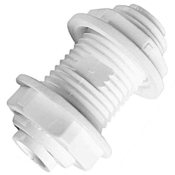 Conector IBBL Original Bulkhead 1/4x1/4 Para Diversos - Pea Essencial para Purificadores de gua! ID 57447