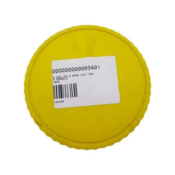 Roda Dianteira Amarela Para Lav De Presso Karcher 9933