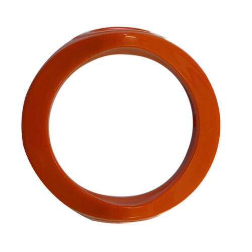 Tampa Traseira Laranja Para Secador Taiff Titanium 32003