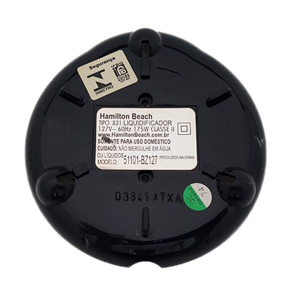 Fundo Do Corpo Para Liq Hamilton Beach 127V 51101 32063
