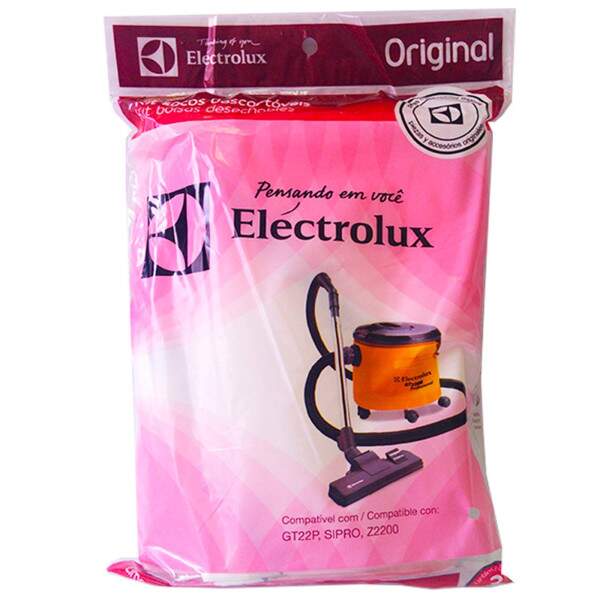Saco Descartvel C/ 3 Un Para Asp Electrolux 70035016 32238