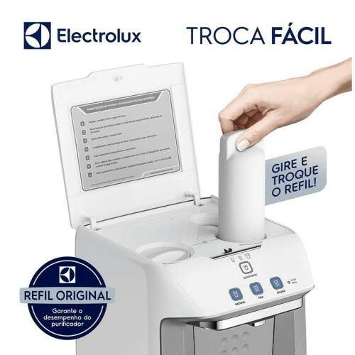 Filtro Refil Original para Purificador de gua Electrolux PA21G PA26G PA31G Refil de longa durao. Troque a cada 12 meses