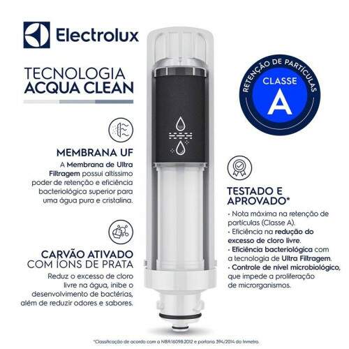 Filtro Refil Original para Purificador de gua Electrolux PA21G PA26G PA31G Refil de longa durao. Troque a cada 12 meses