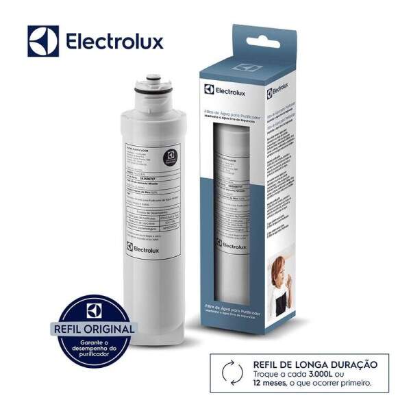 Filtro Refil Original para Purificador de �gua Electrolux PA21G PA26G PA31G Refil de longa dura��o. Troque a cada 12 meses