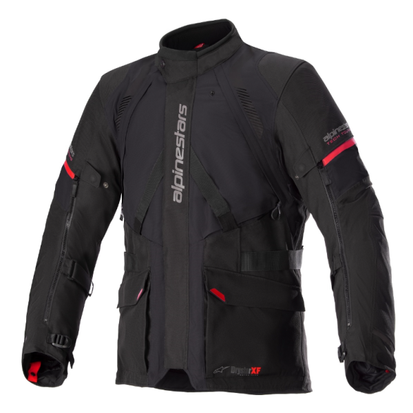 JAQUETA ALPINESTARS MONTEIRA DRYSTAR XF PRT/VERM FLUO