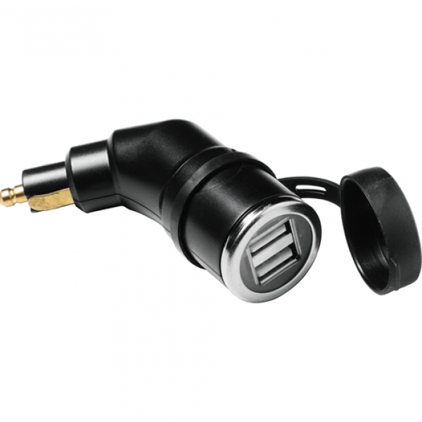 ADAPTADOR 12V ACC MOTO2 USB DIN