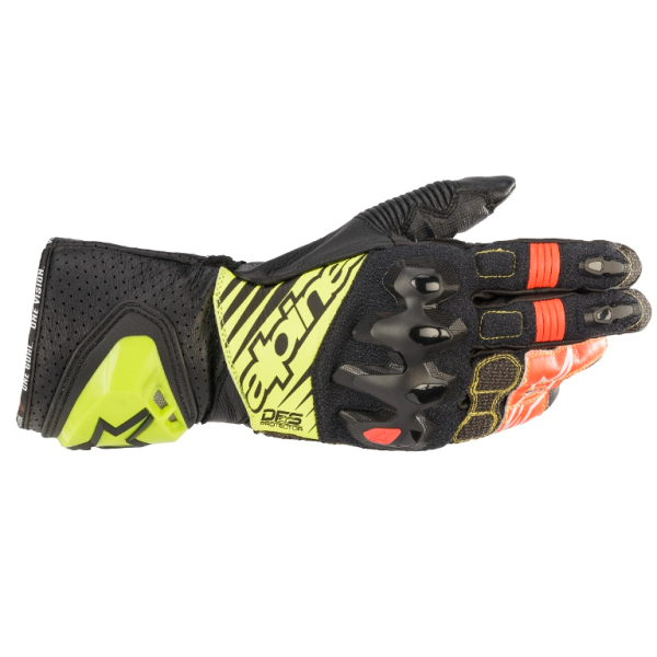 LUVA ALPINESTARS GP TECH V2 PRT AMA FL / BRC VRM FL
