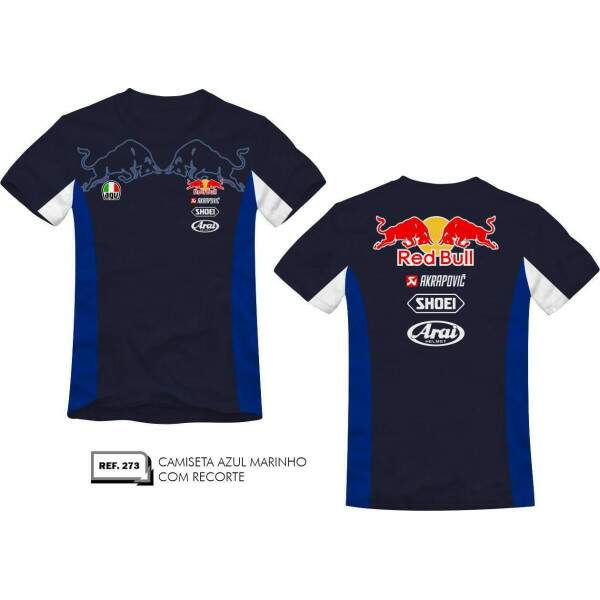 CAMISETA ALLBOY RED BULL MARINHO 