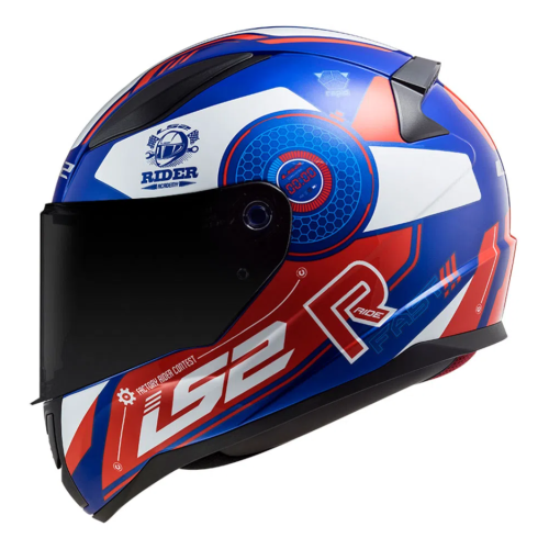 Capacete LS2 Rapid FF353 Stratus Blue/Red/White