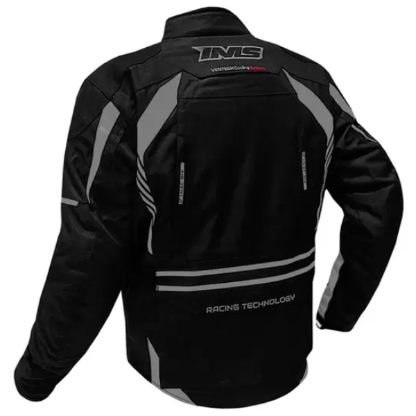 Jaqueta IMS Parka Extreme Preto/Cinza 