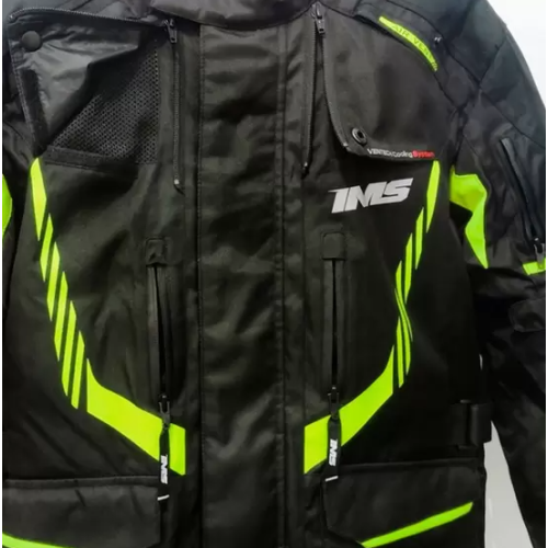 Jaqueta IMS Parka Extreme Preto/fluor