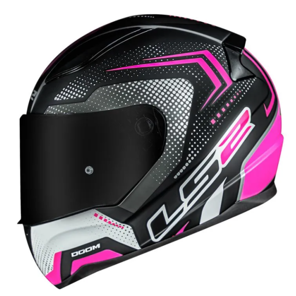 Capacete LS2 Rapid FF353 Doom Matte/Blk/Pink