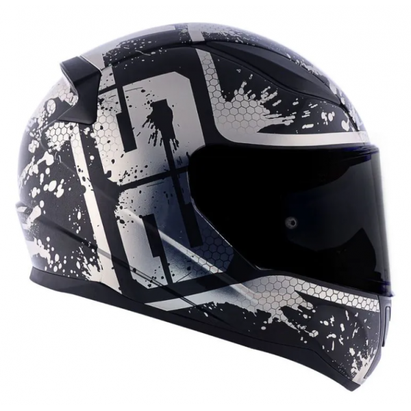 Capacete LS2 Rapid FF353 Spy Blk/Silver
