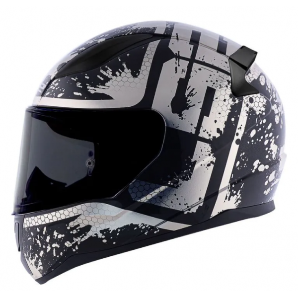 Capacete LS2 Rapid FF353 Spy Blk/Silver