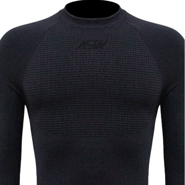 Camisa Segunda Pele Asw Cell Preto