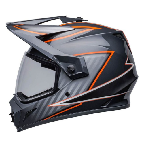 Capacete Bell MX 9 Adventure Mips Dalton Gloss Black Orange