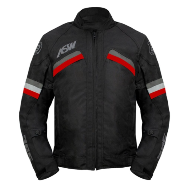 Jaqueta Asw 365 Preto Vermelho