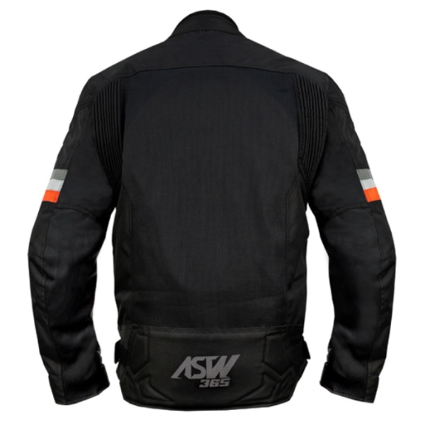 Jaqueta Asw 365 Preto Vermelho