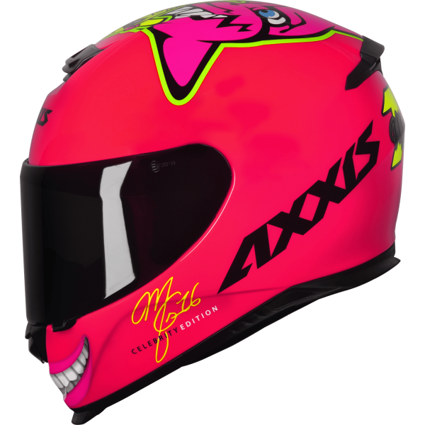 Capacete Axxis Mg16 Celebrity Edition Marianny Gloss