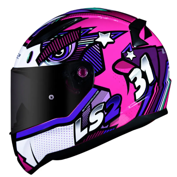 Capacete Ls2 Rapid Ff454 Khan 54