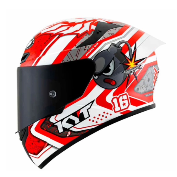 Capacete Kyt Tt Course Super Mario Replica 