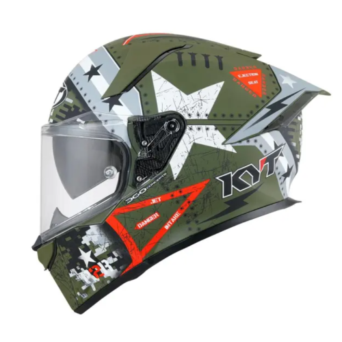 Capacete Kyt R2R Max Assault Matt Army