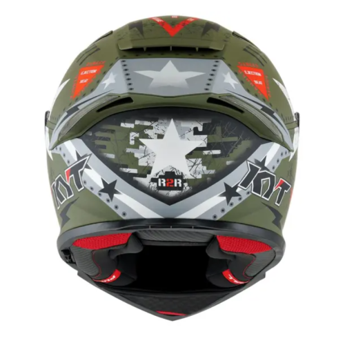 Capacete Kyt R2R Max Assault Matt Army