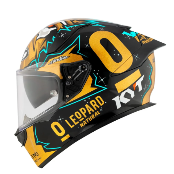 Capacete Kyt R2R Max Masia World Champ 23 Gold