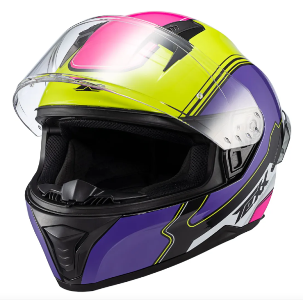 Capacete Texx Fecha Raptor Hornet 