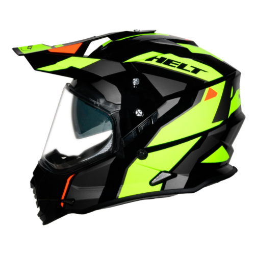 Capacete Helt Cross Vision Glass Dusty