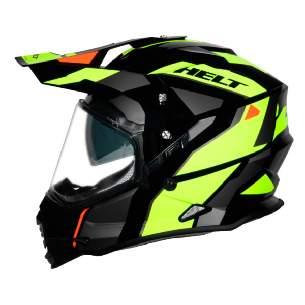 Capacete Helt Cross Vision Glass Dusty 