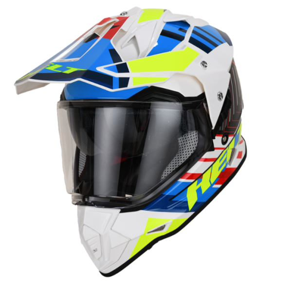 Capacete Helt Cross Vision Glass Town 