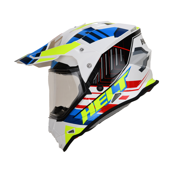 Capacete Helt Cross Vision Glass Town 