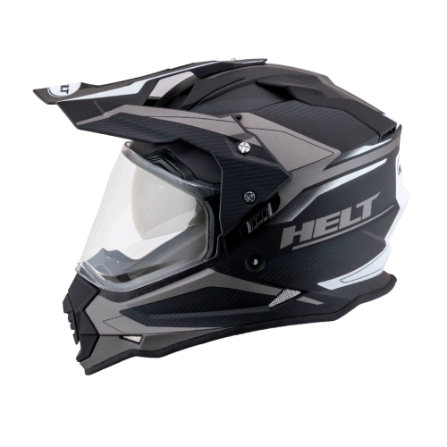 Capacete Helt Cross Vision Glass Titanium