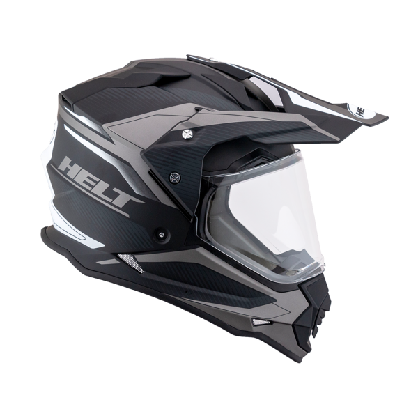 Capacete Helt Cross Vision Glass Titanium