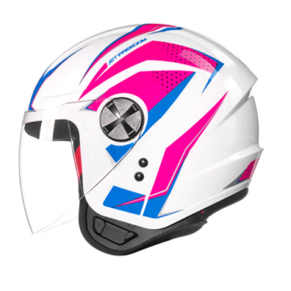 Capacete Fly Jet Hg Freedom