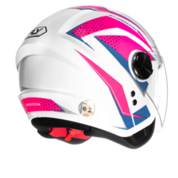 Capacete Fly Jet Hg Freedom