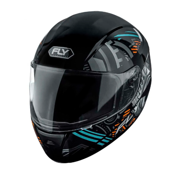 Capacete Fly F9 Hg Motor 