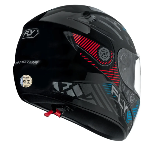 Capacete Fly F9 Hg Motor