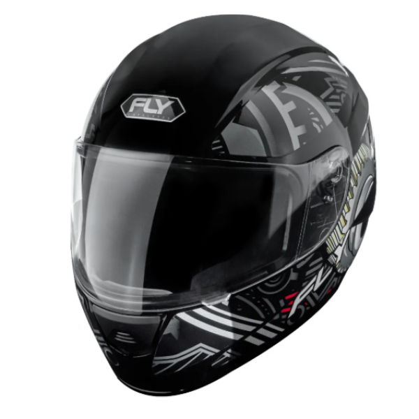 Capacete Fly F9 Hg Motor Grafite