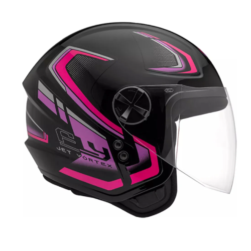 Capacete Fly Jet Hg Vortex