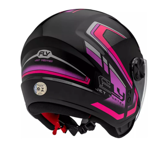 Capacete Fly Jet Hg Vortex