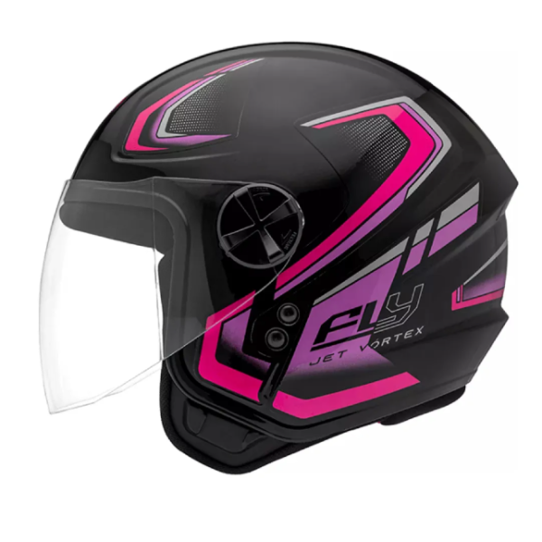 Capacete Fly Jet Hg Vortex 