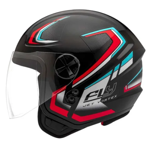 Capacete Fly Jet Hg Vortex