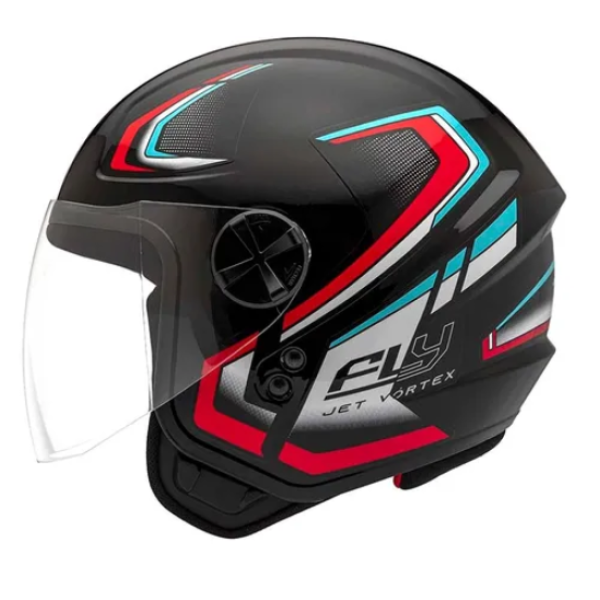 Capacete Fly Jet Hg Vortex
