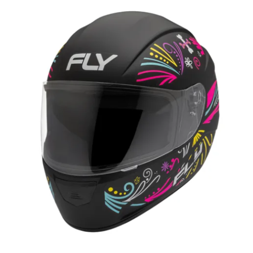 Capacete Fly F9 Hg Fiesta Fosco
