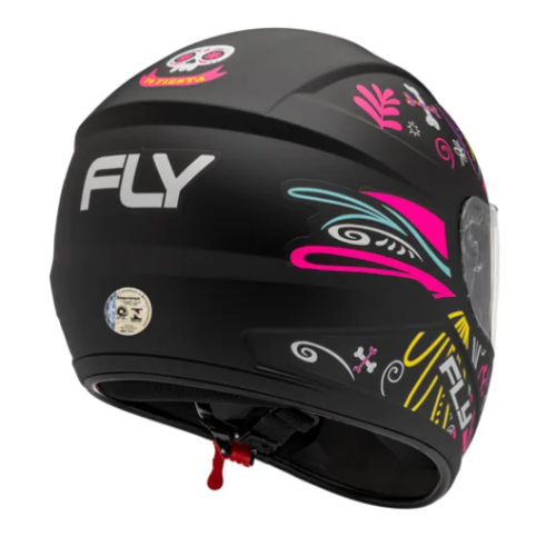 Capacete Fly F9 Hg Fiesta Fosco